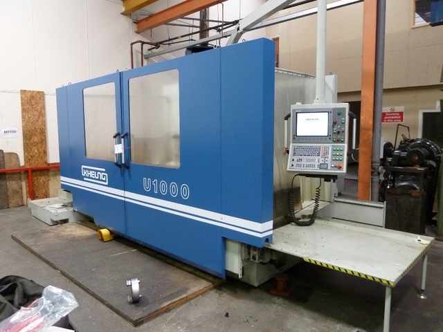 Kiheung Model U1000/2100 Bed Type Milling Machine