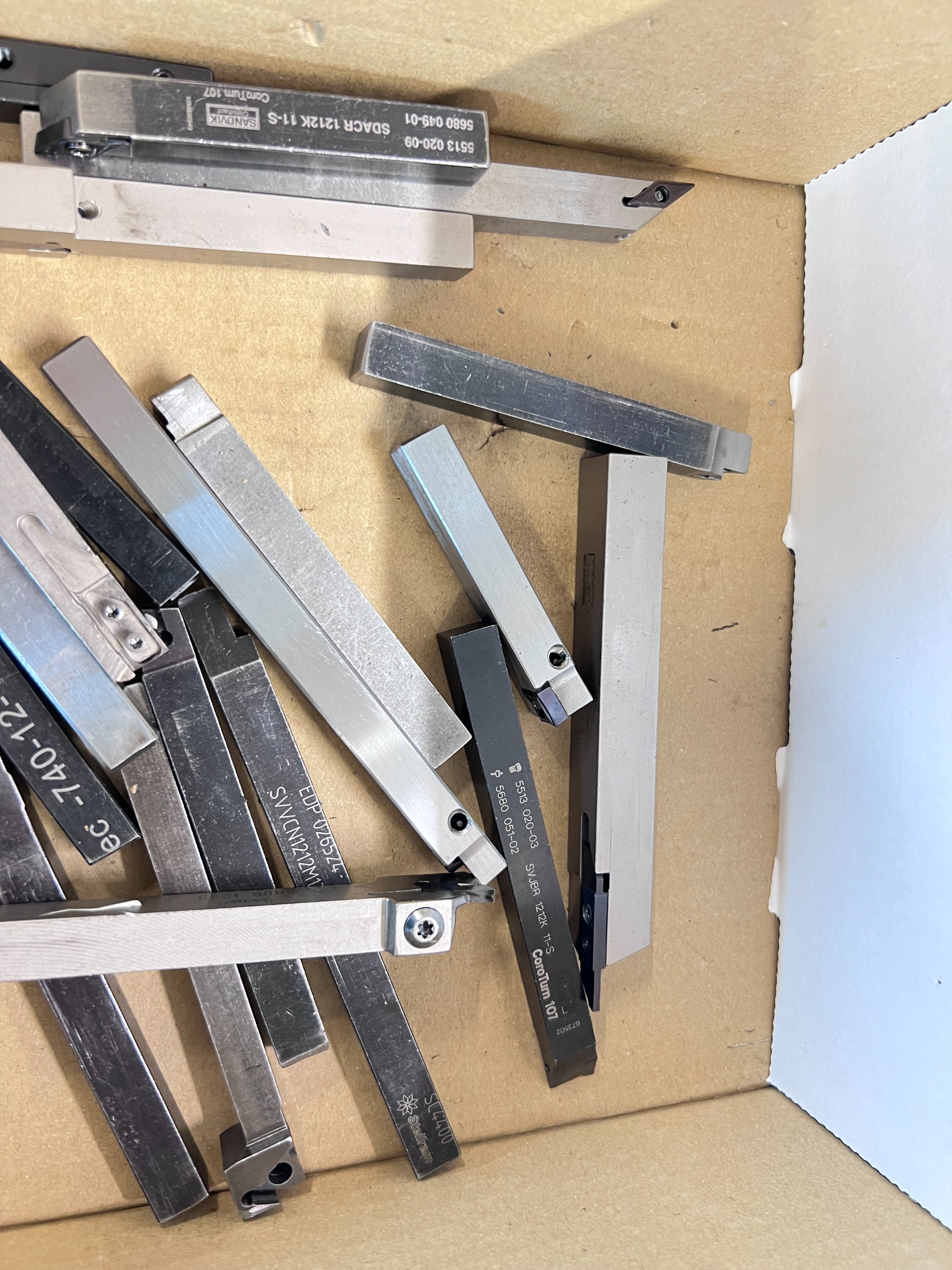 Qty of Carbide Tip Holders (Various Sizes)
