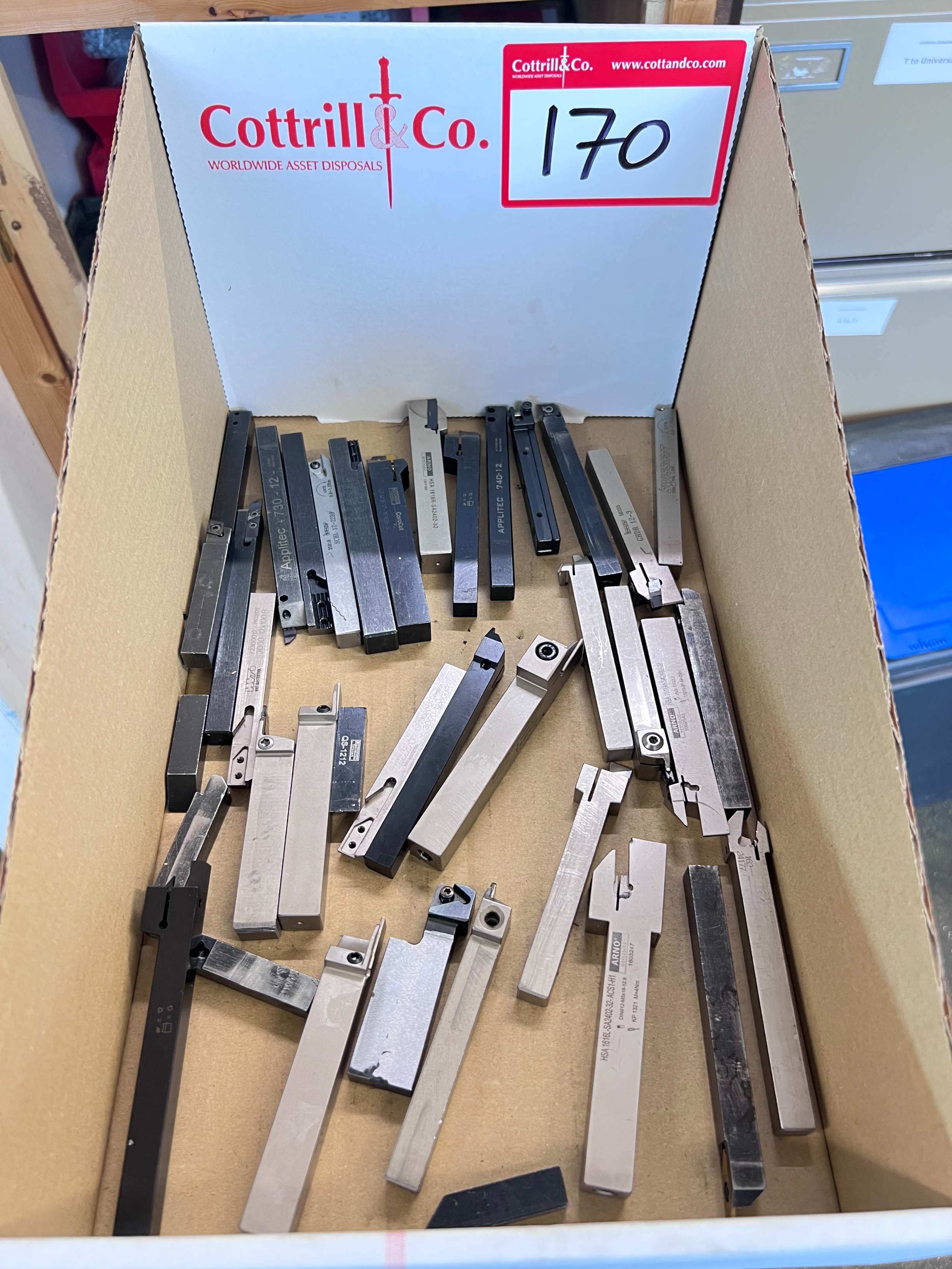 Qty of Carbide Tip Holders (Various Sizes)