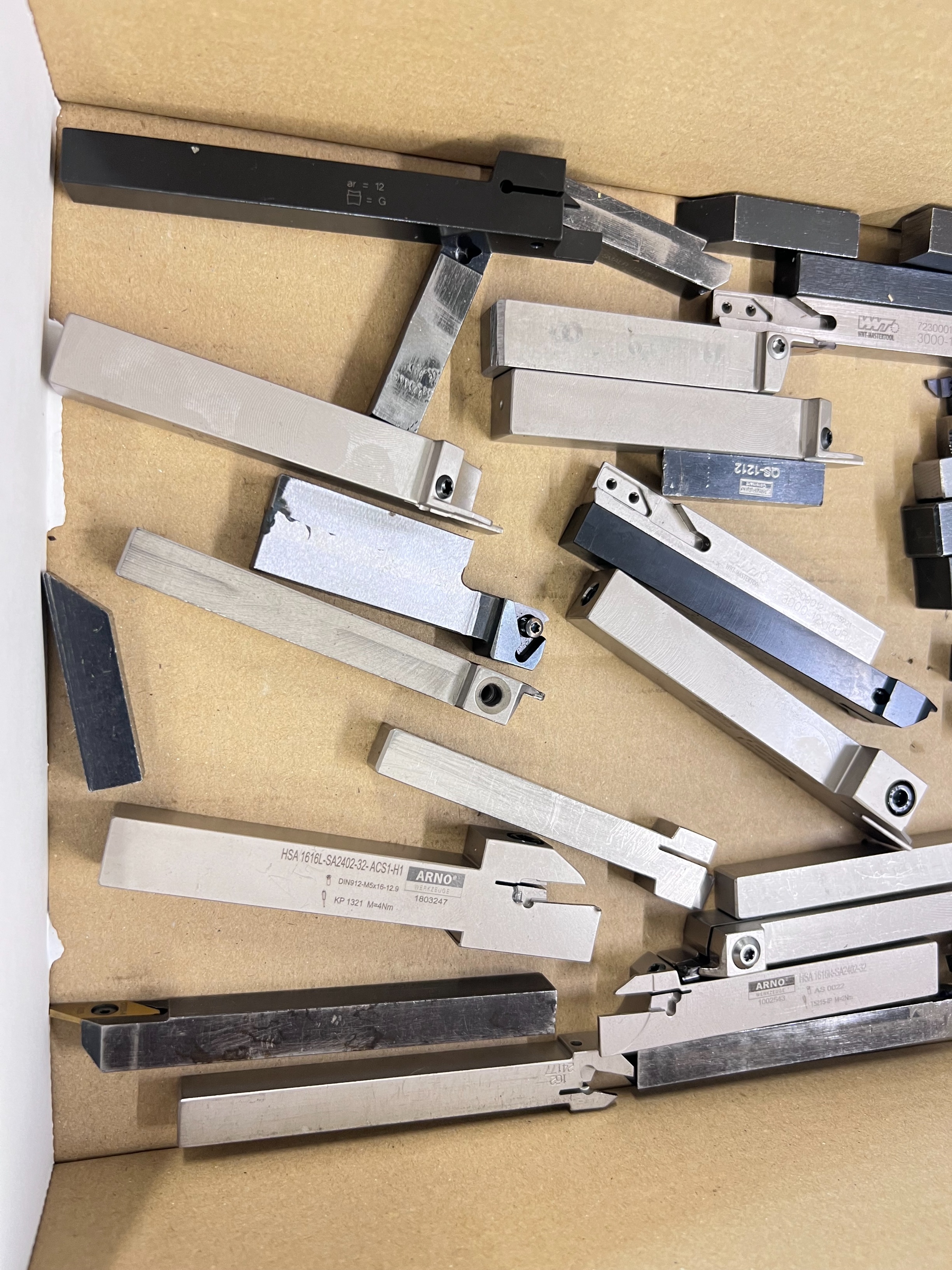 Qty of Carbide Tip Holders (Various Sizes)