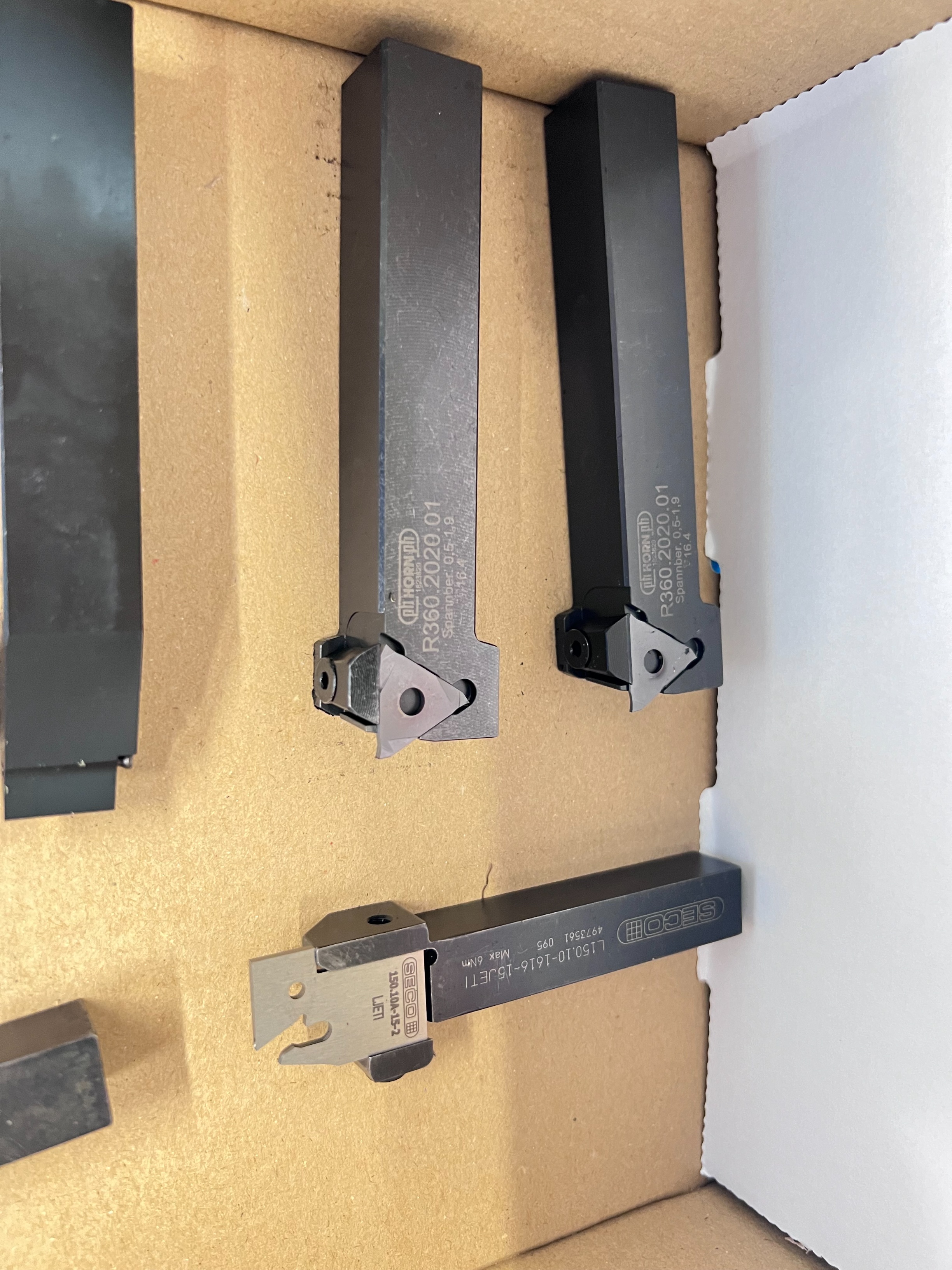 Qty of Carbide Tip Holders (Various Sizes)