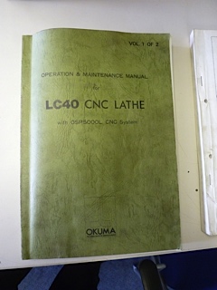 Okuma LC40-2S 1250 4-Axis CNC Lathe