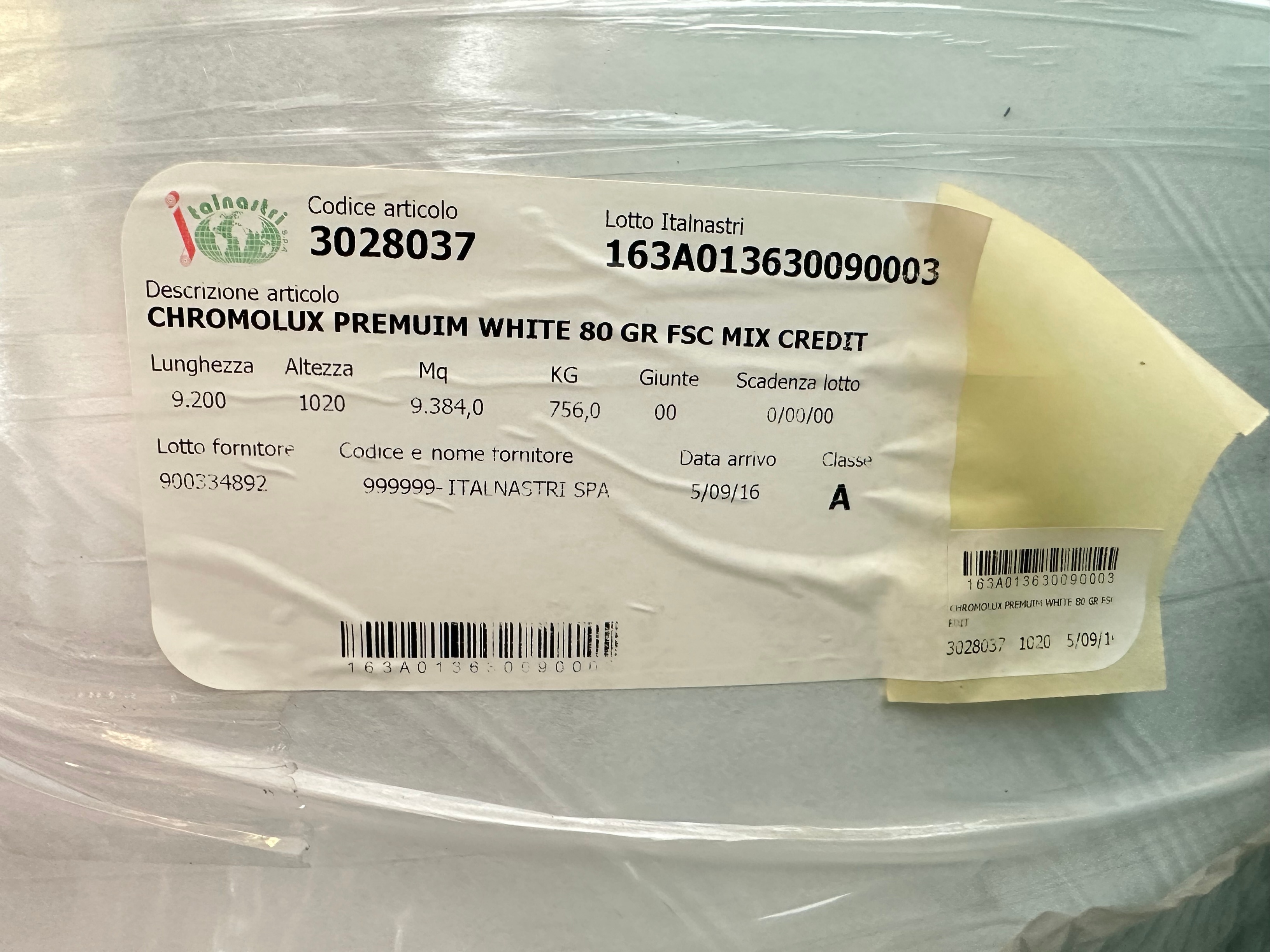 (3028037) Chromolus Premium White 80 GR FSC Mix Credit