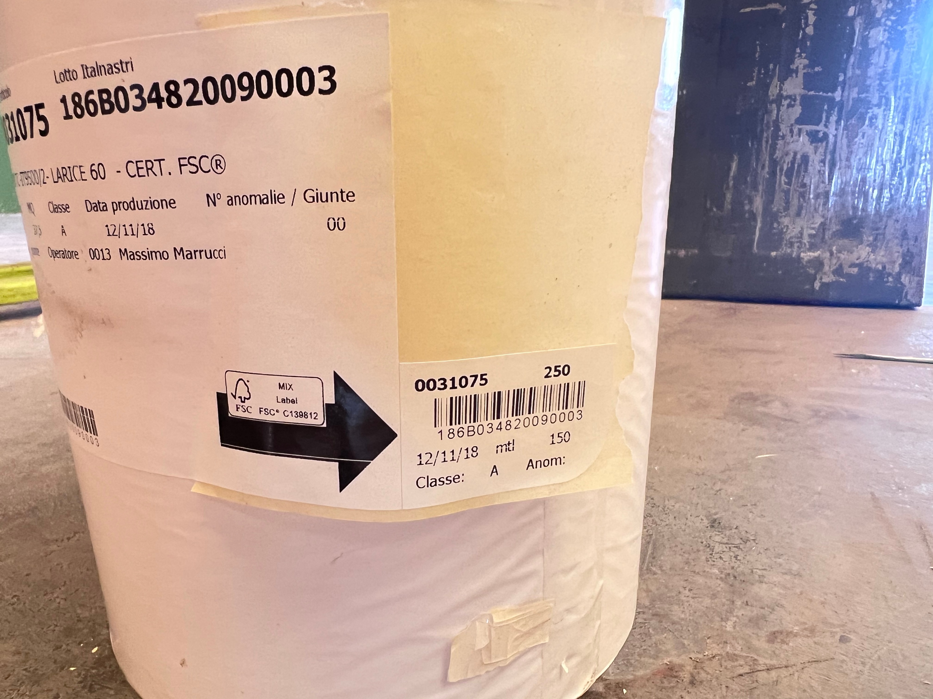 (0031075) Italmatt NIP 80 TC -IT9500/2 - Larice 60 - Cert. FSC