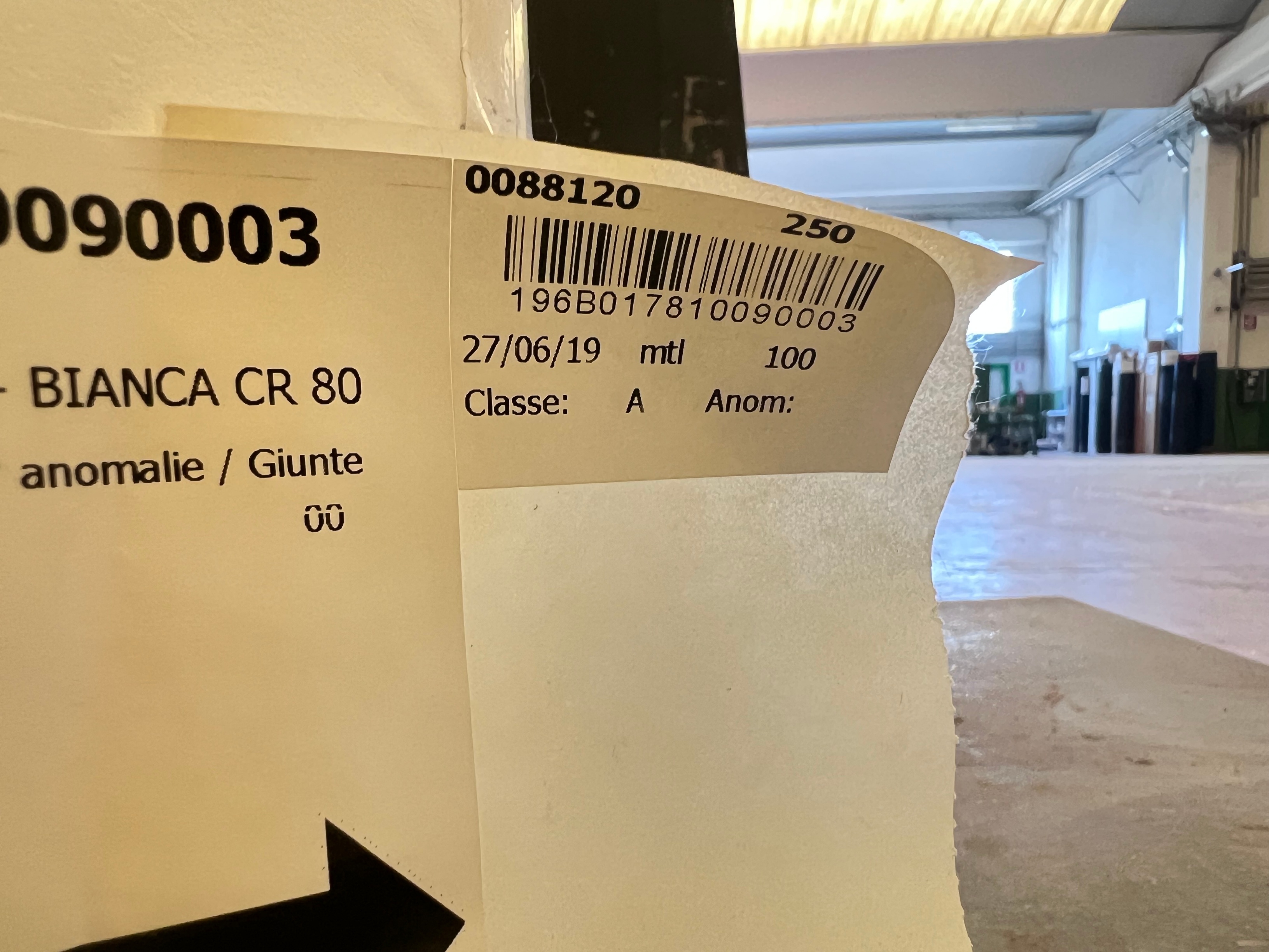 (0088120) Italcart Embossed Martele 1Blanc 90 -IT9400/HWA - Bianca CR 80