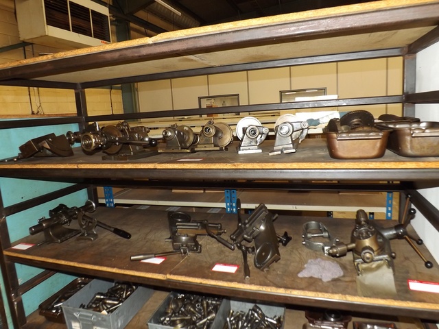 (7) x Tailstocks with Indexing Gears