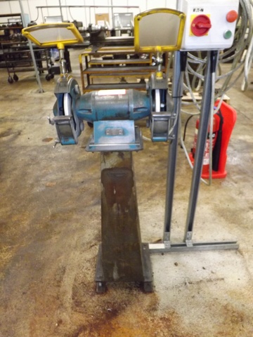 Twin Wheel Pedestal Grinder