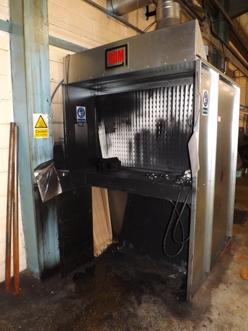 RDM Manchester Paint extraction booth