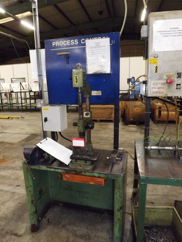 Couth Pneumatic Press on Steel Bench
