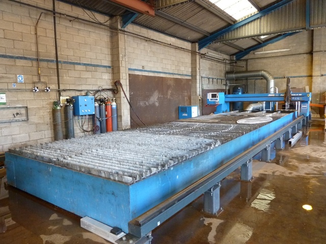 SAF Plasmatome B High Definition CNC Plasma Cutting Machine with Digisaf CNC Control Unit