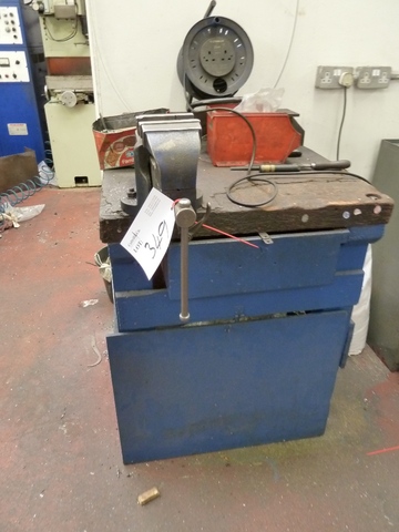 (4) Timber Benches with Vices