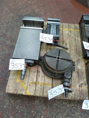 10’’& 6’’ Machine Vices and 10’’ Rotary Table