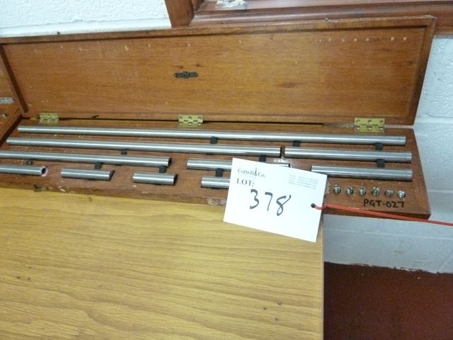 Set of 12 Pitter Imperial Length Bars