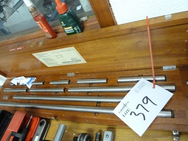 Set of 11 Coventry Gauge Metric Length Bars