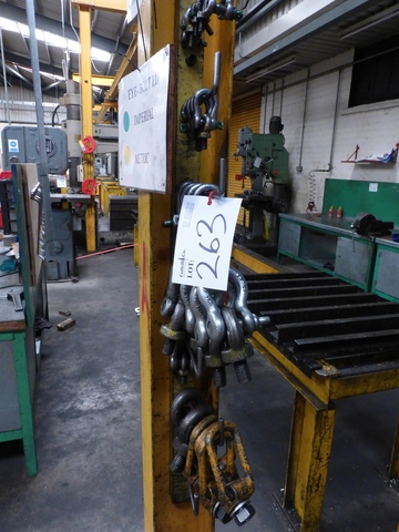 Qty Eye Bolts & Shackles