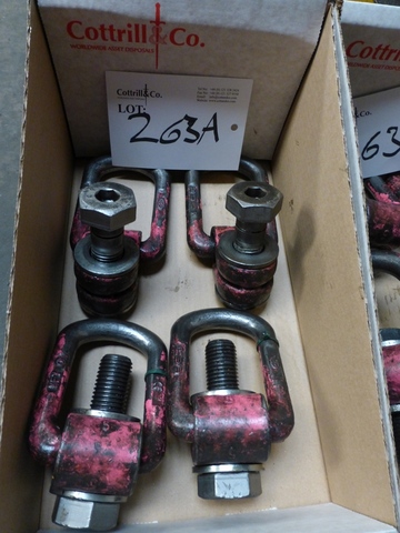 (4) Rud Lifting Eyes, 5 Ton