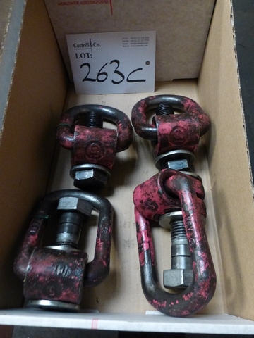 (4) Rud Lifting Eyes, 5 Ton