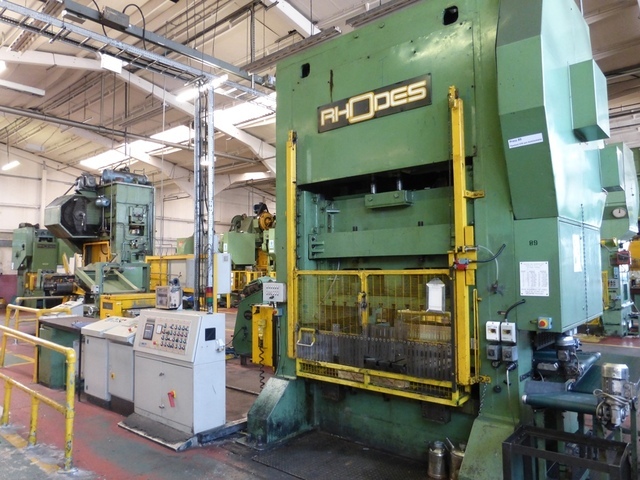 Rhodes 400 Ton Double Sided Power Press