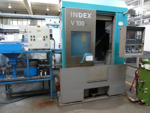 Index V100 Vertical Turning Center with Siemens Sinumerik C200-4D Control