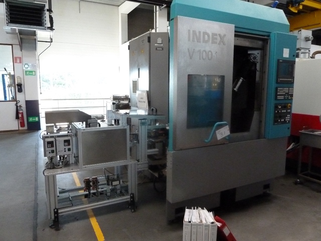 Index V100 Vertical Turning Center with C200-4D Control