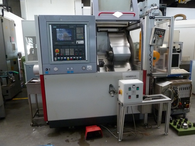 Hembrug Mikroturn 50 Slantbed CNC Hard Turning, High Precision Lathe with Siemens 840D Control