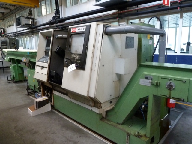 Traub TNS26DGY Multi Axis CNC Lathe with Traub System TX8F Control