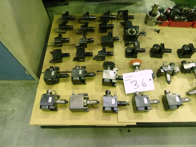 Tooling for Traub Machine