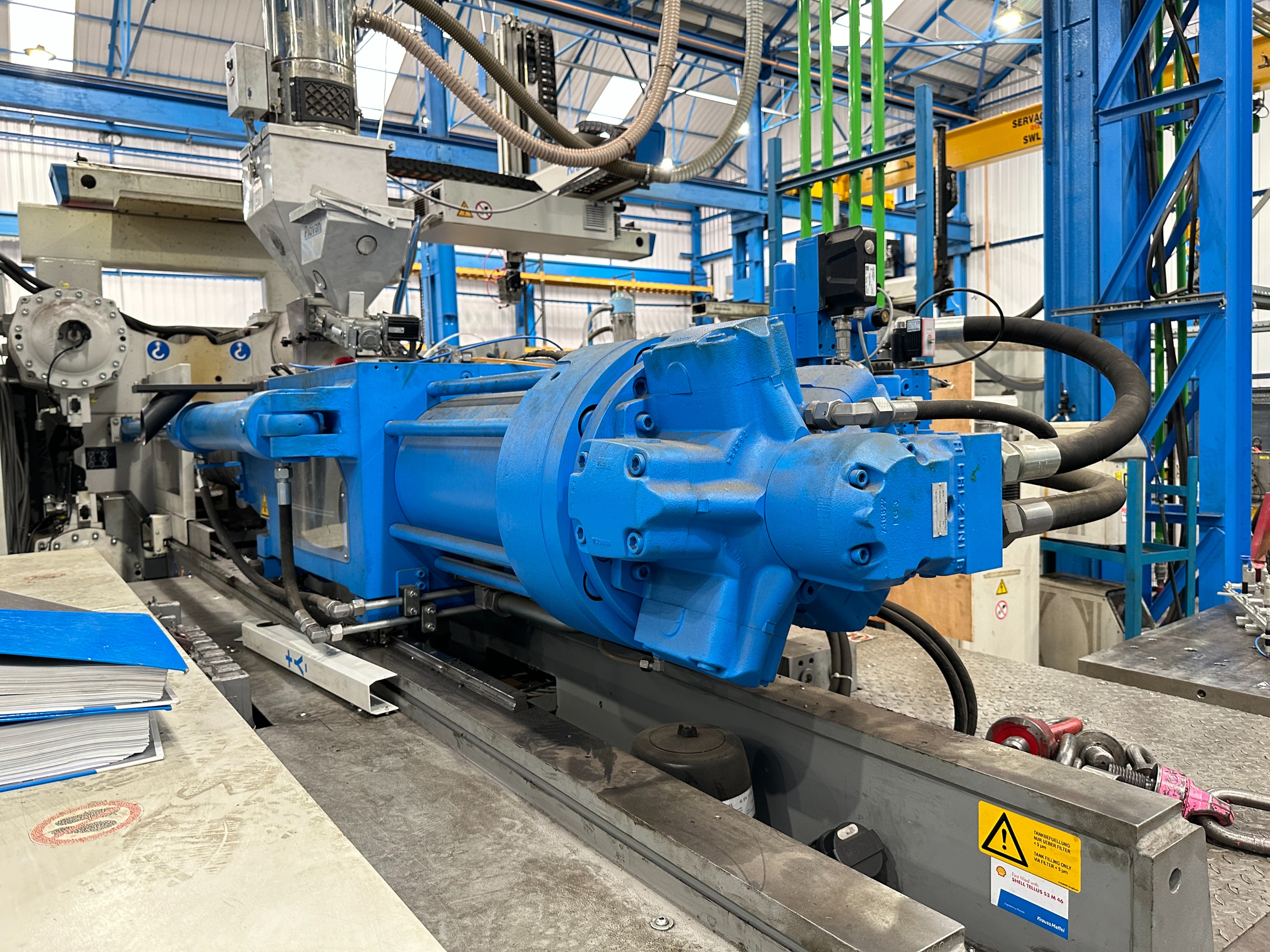 Plastic System Hopper/Loader/Receiver/Piovan Volumetric Dosing Unit