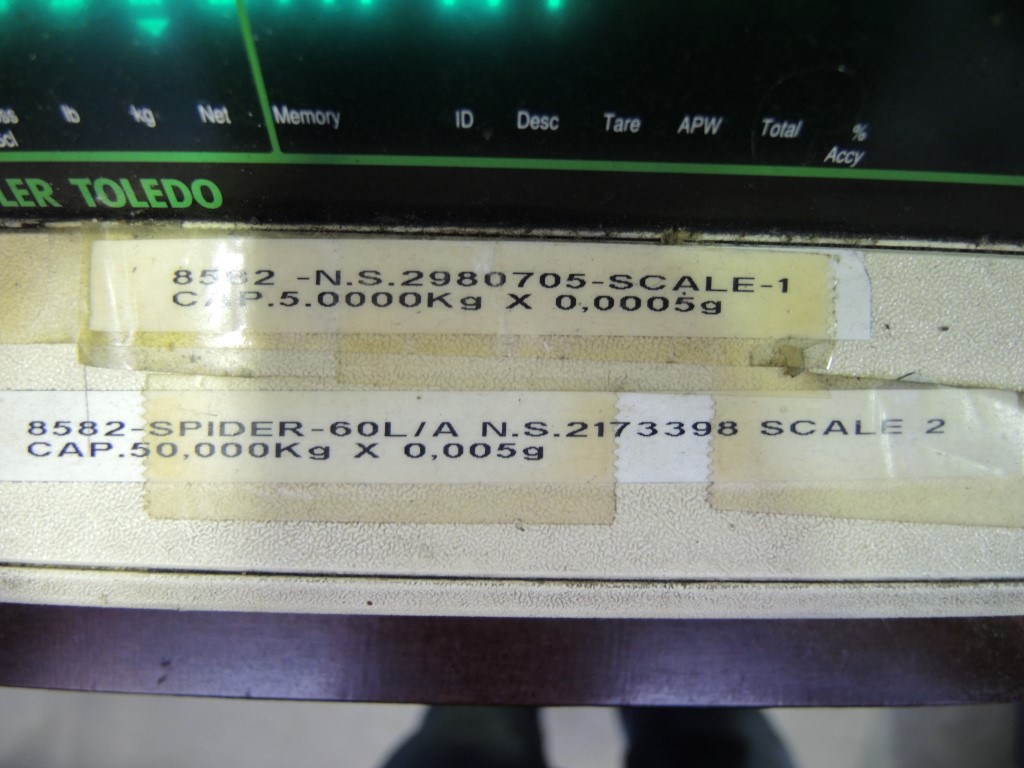 Combination Scale with Printer 5/50 kg
