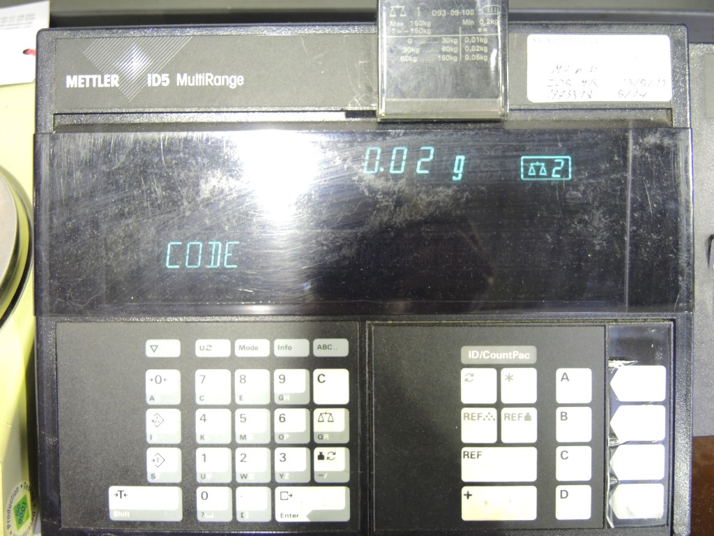 Combination Scale with Printer Range PM 4800 / Multirange ID5  Max 4,1 /120 kg