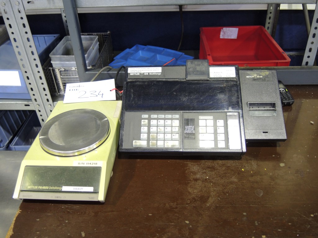 Combination Scale with Printer Range PM 4600 / Multirange ID6  Max 4,1 /150 kg