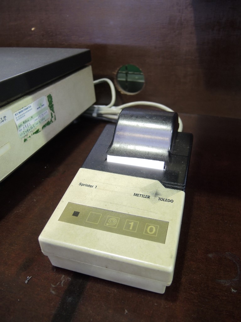 Combination Scale with Printer 5/50 kg