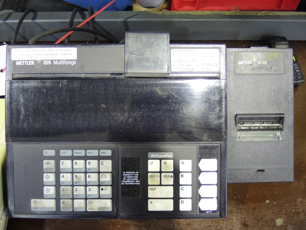 Combination Scale with Printer Range PM 4600 / Multirange ID6  Max 4,1 /150 kg