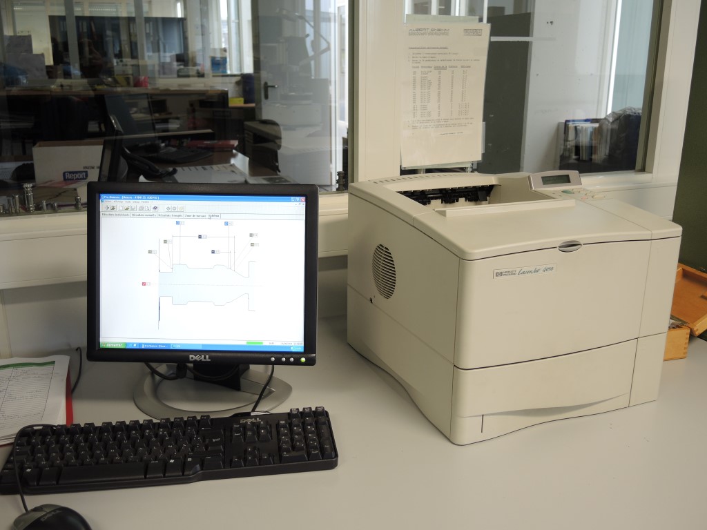 Tesa Model 02430000 Scan 25 Form Tester Inspection Machine