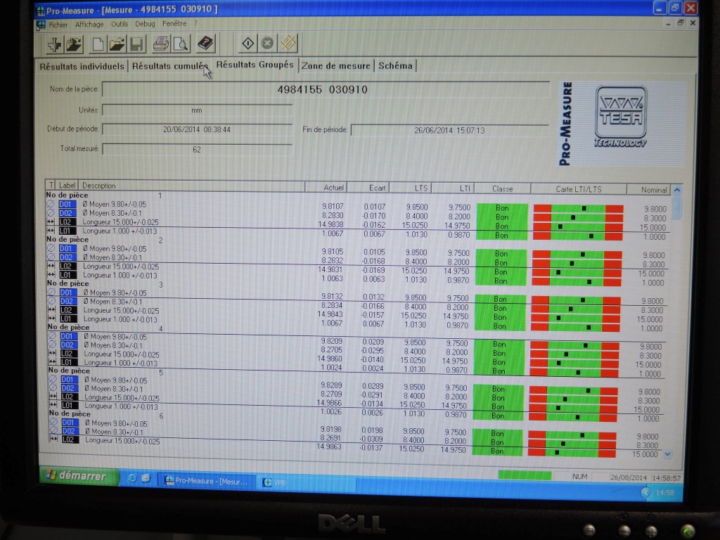 Tesa Model 02430000 Scan 25 Form Tester Inspection Machine