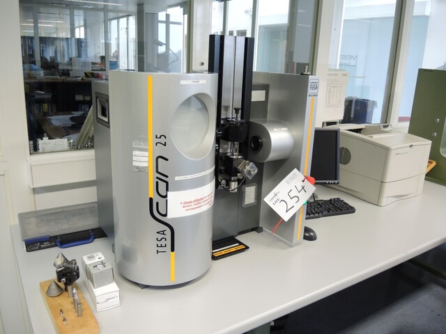 Tesa Model 02430000 Scan 25 Form Tester Inspection Machine