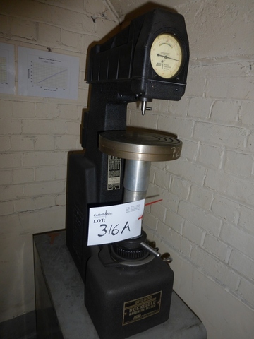 Rockwell Model 4JRaRB Hardness Tester
