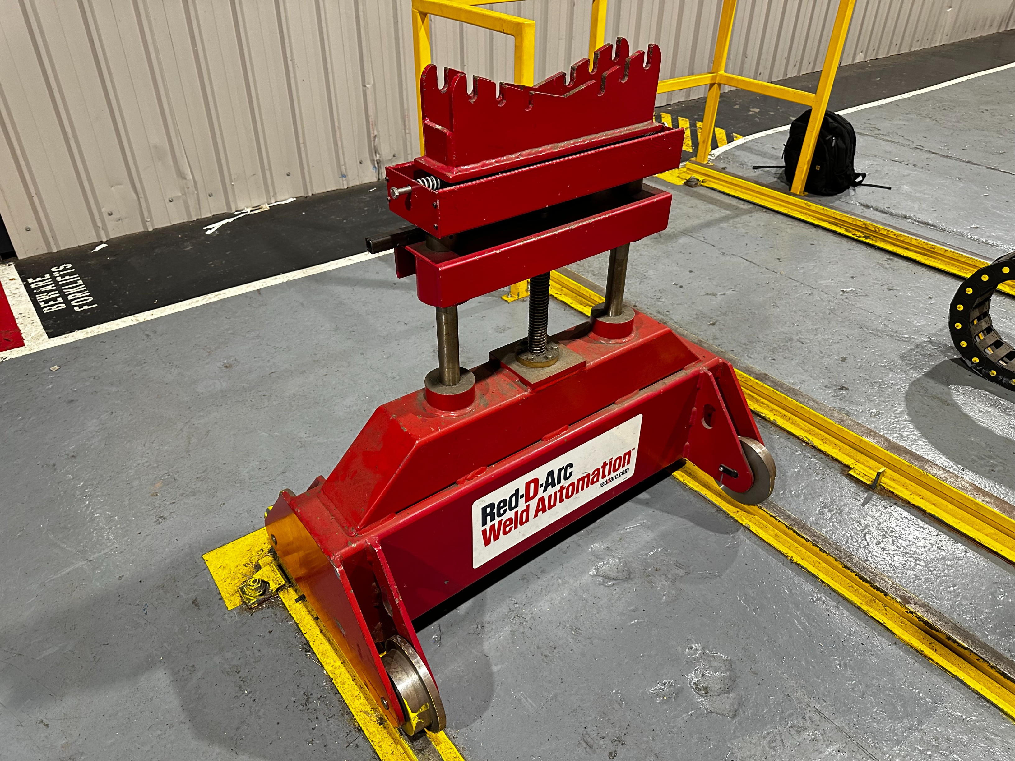 Key Plant Red-D-Arc Horizontal GTAW Butt Welding/Cladding System