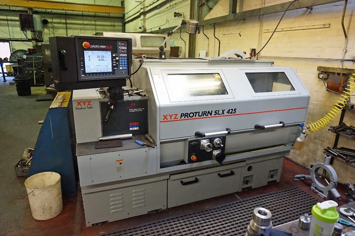 XYZ Model KR-L480 Lathe with Prototrak SLX Control