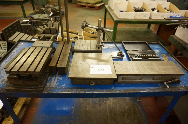Inspection Equipment including Sine Table, Steel Surface Plate