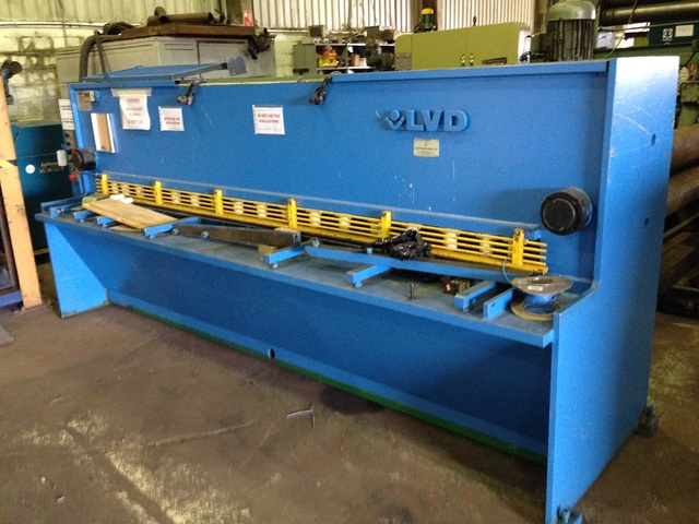 LVD Hst31/6, 3100 Mm X 6.35 Mm Hydraulic Variable Rake Guillotine Shear
