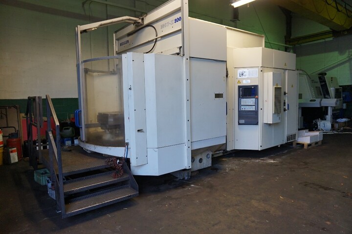 Heller MCP-H300 Twin Pallet Horizontal Machining Centre with Unipro CNC 90 Control