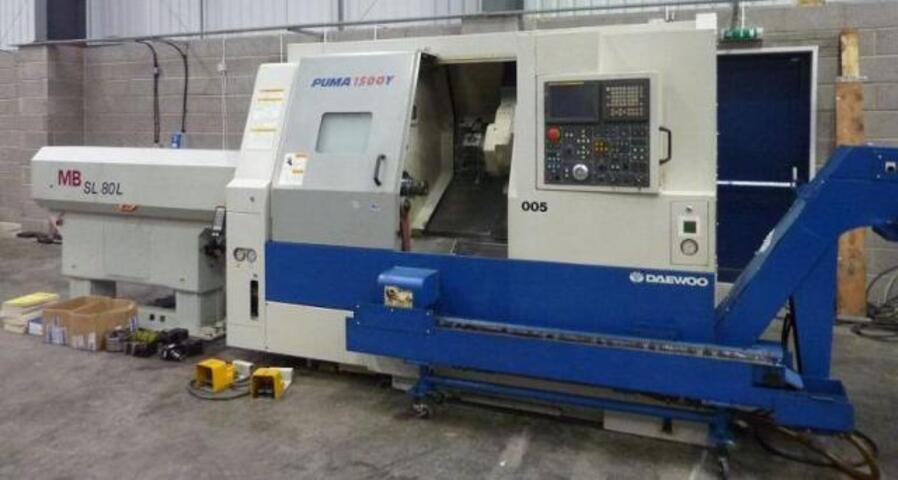 Daewoo Puma 1500Y Multi Axis Milling/Turning Centre