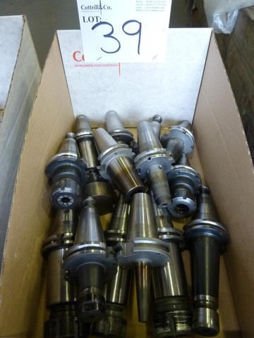 Qty of CAT 40 Tooling