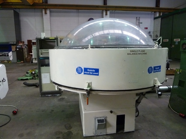 Single Plane Balancer with Schenck Control System