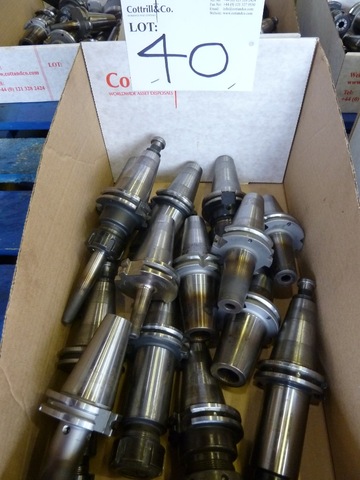 Qty of CAT 40 Tooling