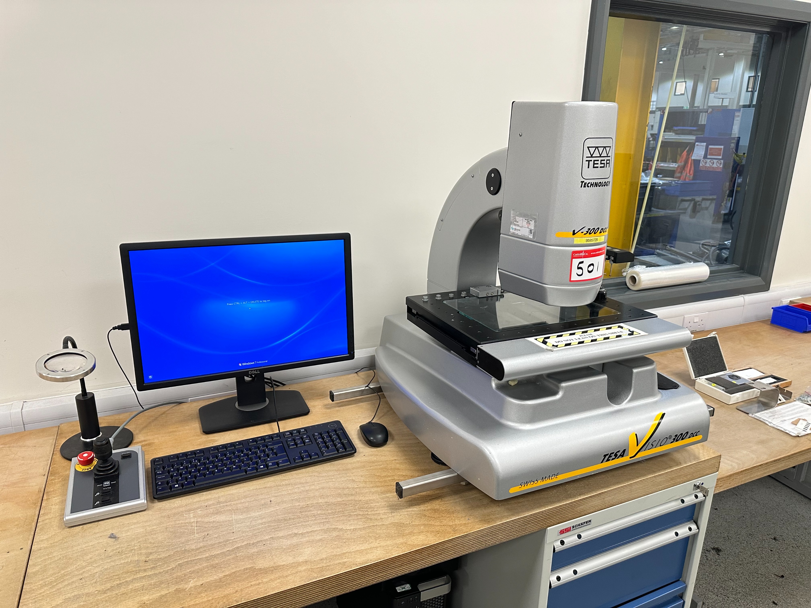 Tesa Visio 300 DCC Non Contact Measuring Machine (2006) Computer & Software Not Included, Missing.