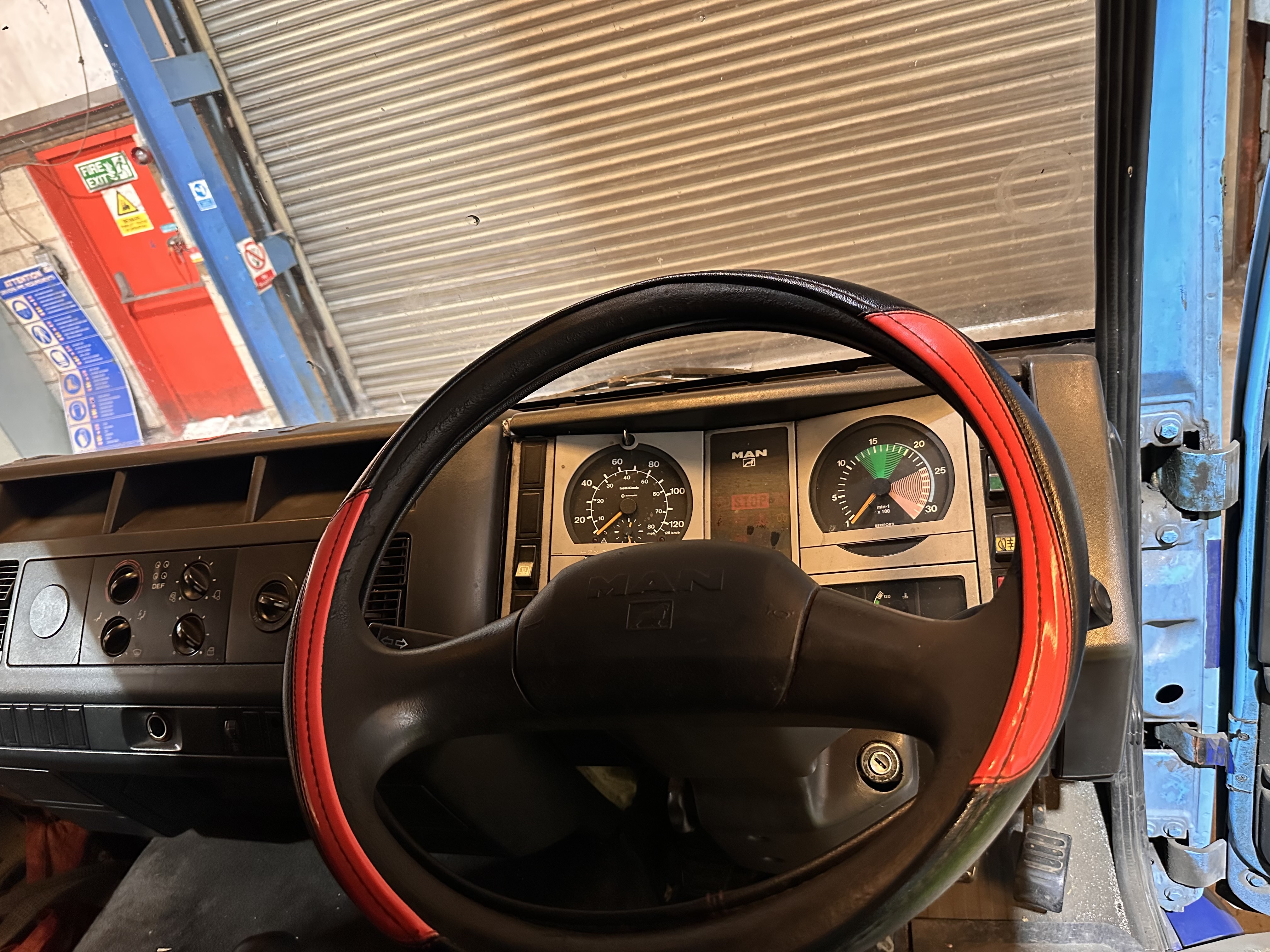 Man 8.155 Flat Bed Truck, Registration Number: BL03 UBZ