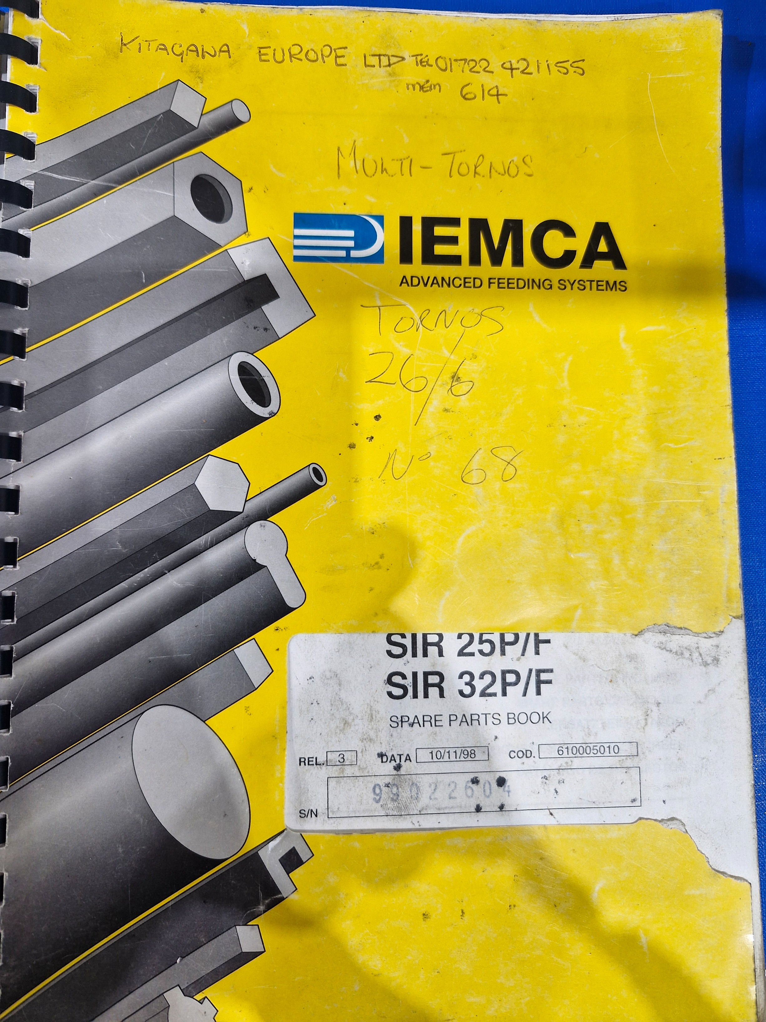 Tornos MultiDeco 26/6 CNC Multispindle Lathe with Fanuc Control (2000)