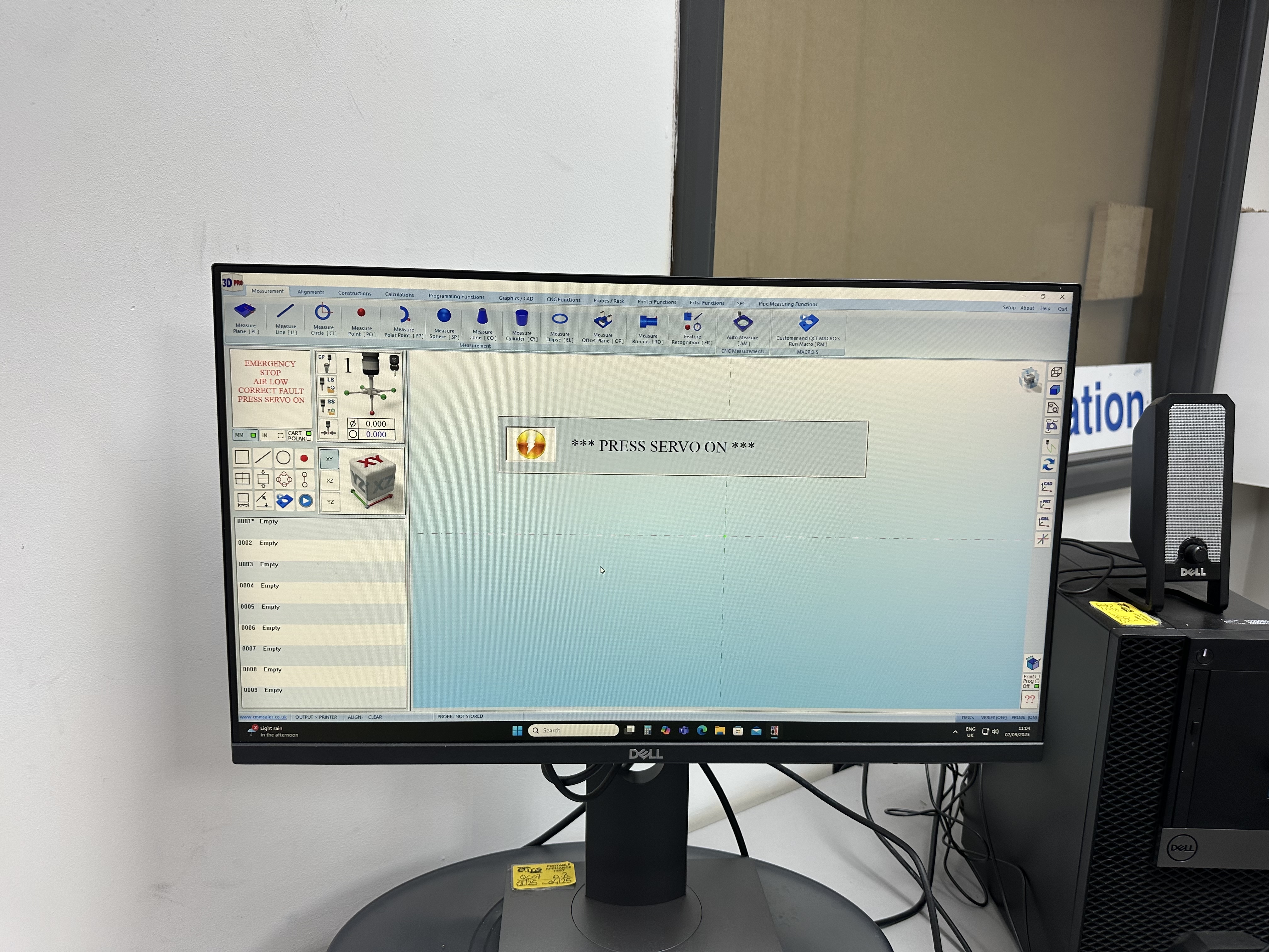 Mistral 0705 Co-ordinate Measuring Machine. (1997)